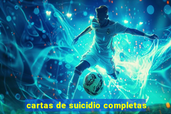 cartas de suicidio completas